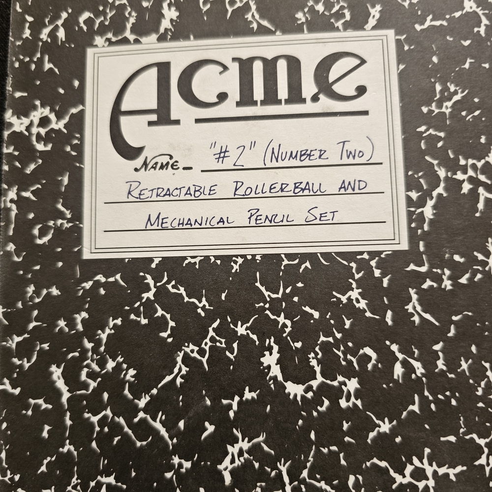 ACME Retractable Rollerball and Mechanical Pencil ..ink Pen